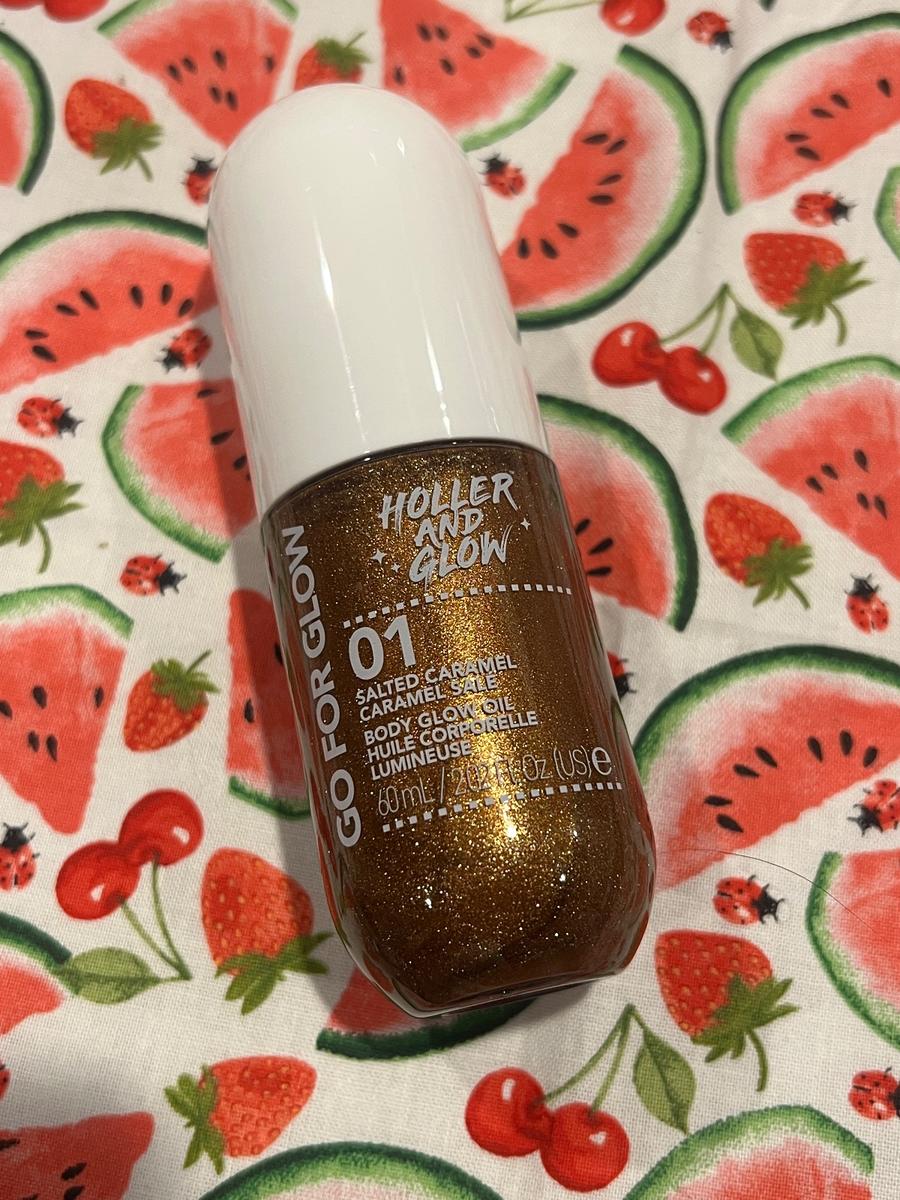 Holler and Glow Go -For-Glow Body Oil /Salted Caramel