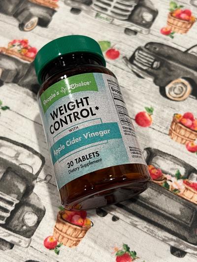 People's Choice Weight Control Apple Cider Vinegar Tablets 30ct