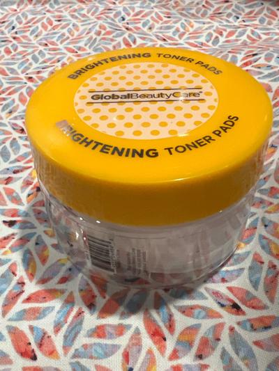 Global Beauty Care Brightening Toner Pads