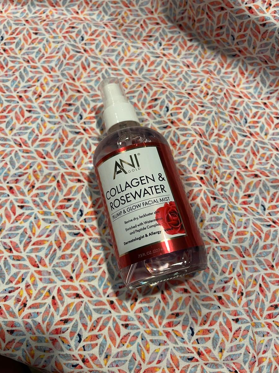 ANI Gold Collagen & Rosewater Plump & Glow Facial Mist 7.5oz