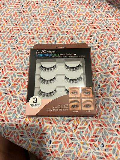 Le Mercerie Natural Glam Faux Lash Trio 3-pair