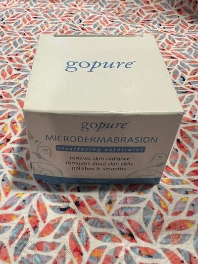 goPure Microdermabrasion Resurfacing Exfoliator 1.7oz