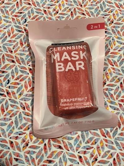 Freeman Grapefruit Cleansing Mask Bar 2-in-1
