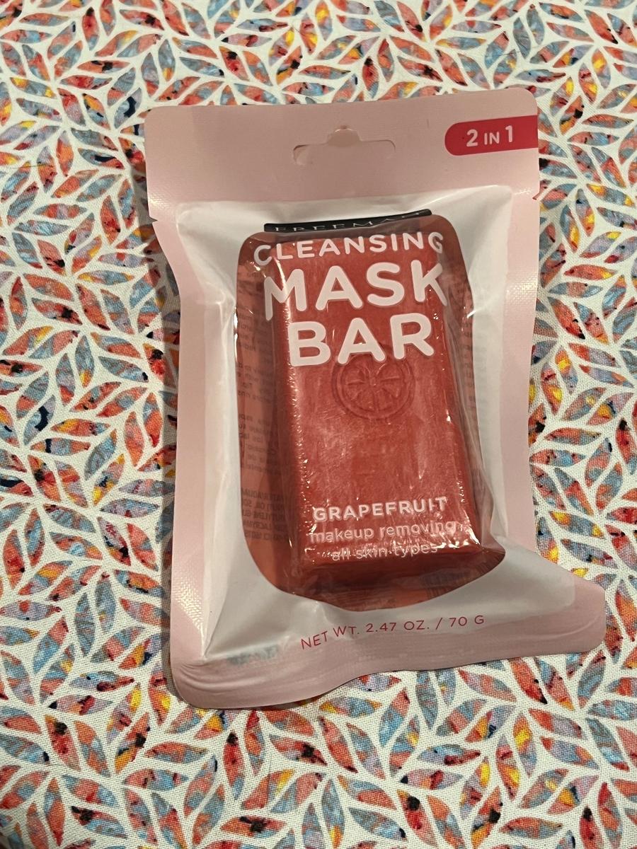 Freeman Grapefruit Cleansing Mask Bar 2-in-1
