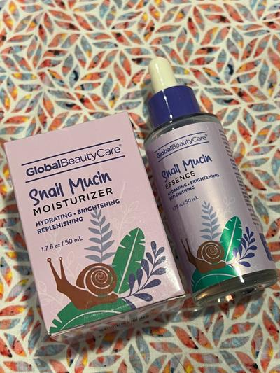Global Beauty Care Snail Mucin Moisturizer + Essence Set