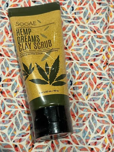 Soo'AE Hemp Dreams Clay Scrub 2.82oz