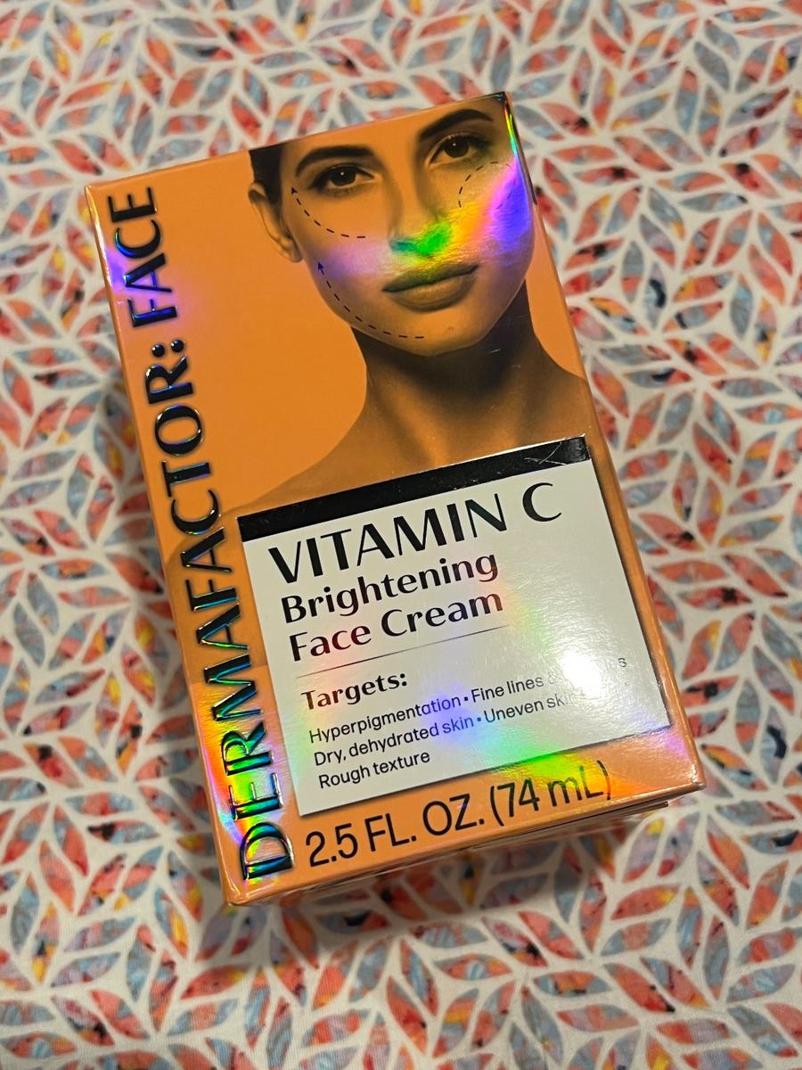 Dermafactor Face Vitamin C Brightening Face Cream 2.5oz