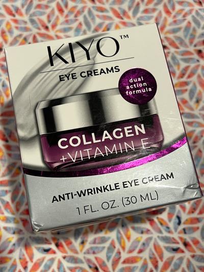 Kiyo Collagen + Vitamin E Anti-Wrinkle Eye Cream 1 fl oz