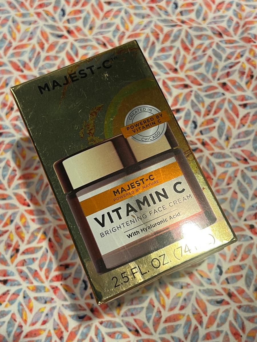 Majest-C Vitamin C Brightening Face Cream with Hyaluronic Acid 2.5 fl oz