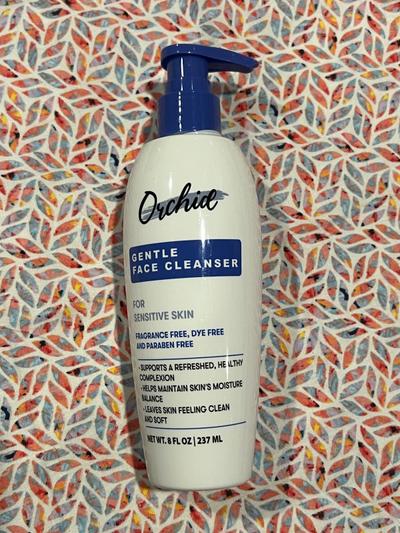 Orchid Gentle Face Cleanser for Sensitive Skin 8oz