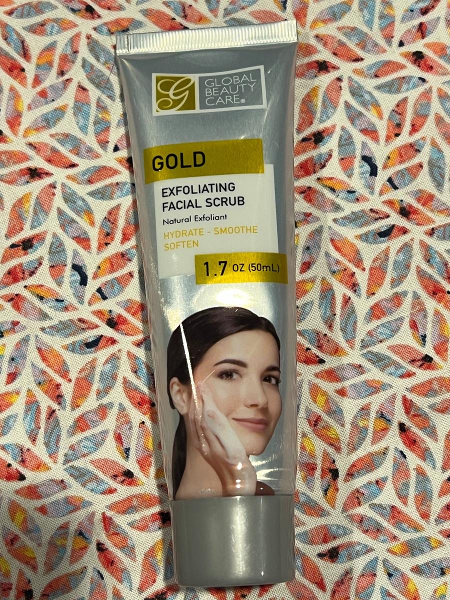 Global Beauty Care Gold Exfoliating Facial Scrub 1.7oz