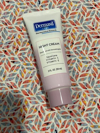 Dermasil Labs Night Cream with Squalane Vitamin C & E 2oz