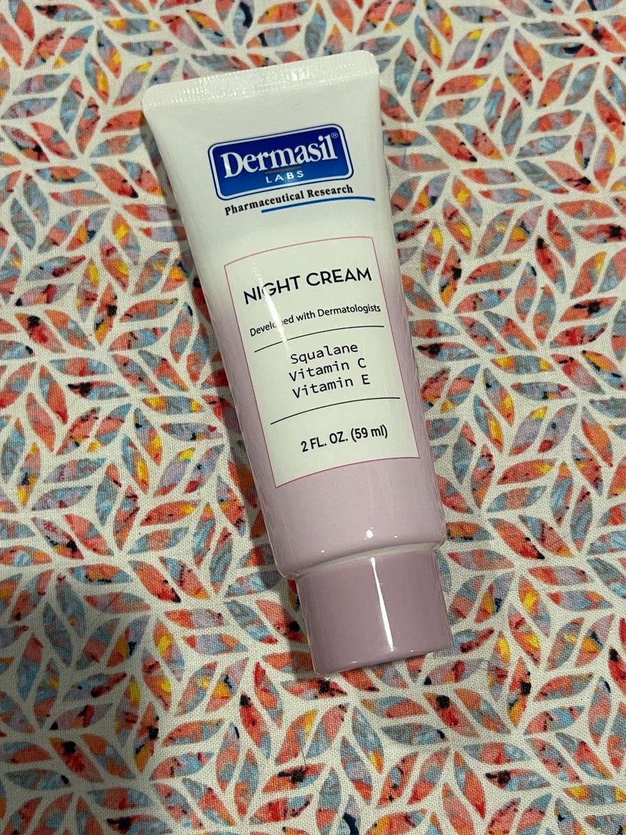 Dermasil Labs Night Cream with Squalane Vitamin C & E 2oz