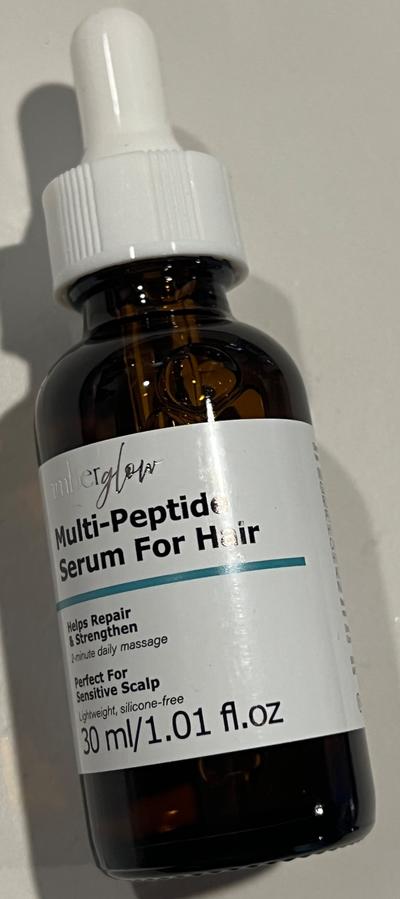 AmberGlow Multi-Peptide Serum For Hair 30ml