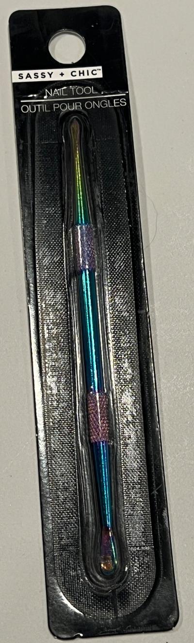 Sassy + Chic Rainbow Nail Tool Double-Ended
