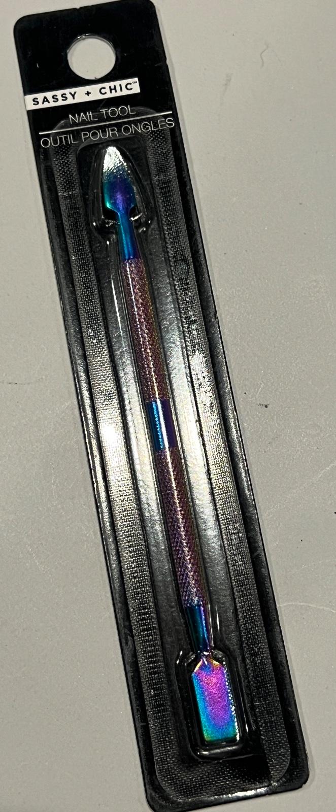 Sassy + Chic Iridescent Dual-End Nail Tool