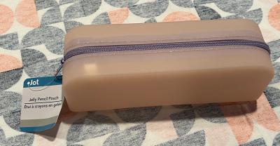 Jot Jelly Pencil Pouch – Mauve/Lavender