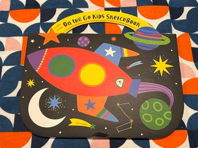 On the Go Kids Sketchbook Space Theme