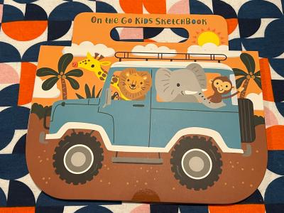 On the Go Kids Sketchbook Safari