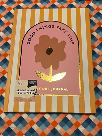 Good Things Take Time Gratitude Guided Journal
