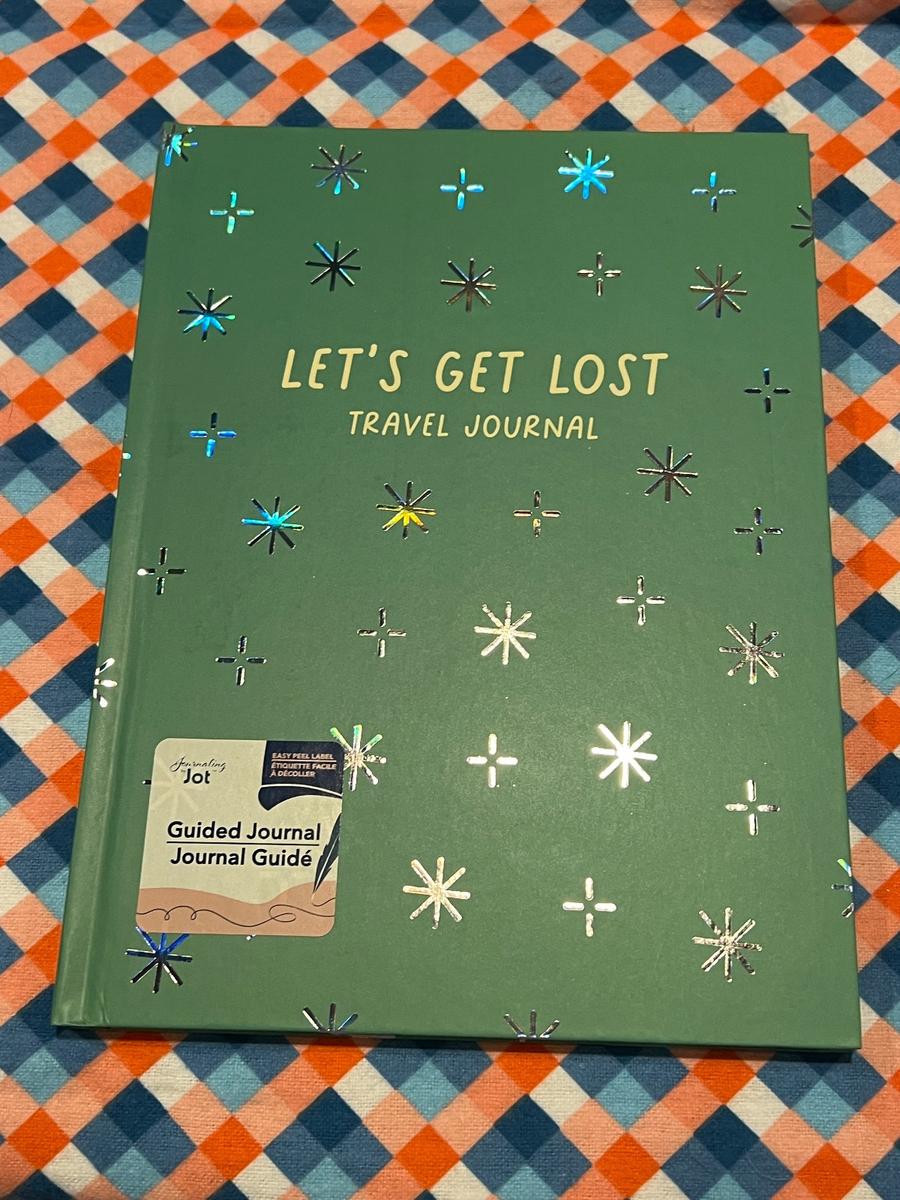 Let's Get Lost Travel Journal Guided Journal