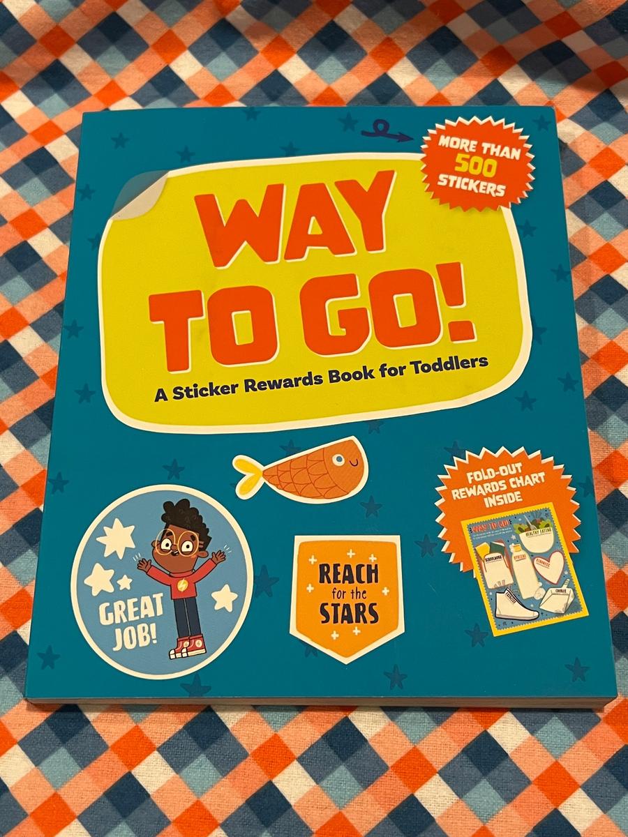 Way To Go! Sticker Rewards Book for Toddlers