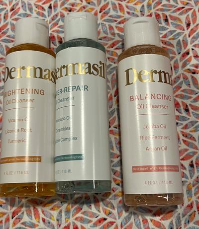Dermasil Oil Cleanser Bundle – Brightening, Barrier-Repair & Balancing (3-pack)