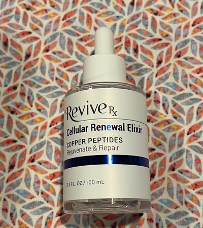 ReviveRx Cellular Renewal Elixir Copper Peptides Serum 3.3oz