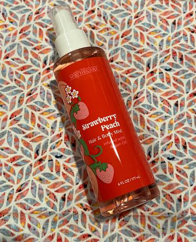The Spathecary Strawberry Peach Hair & Body Mist