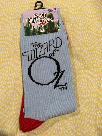 Wizard of Oz crew socks 1-pair