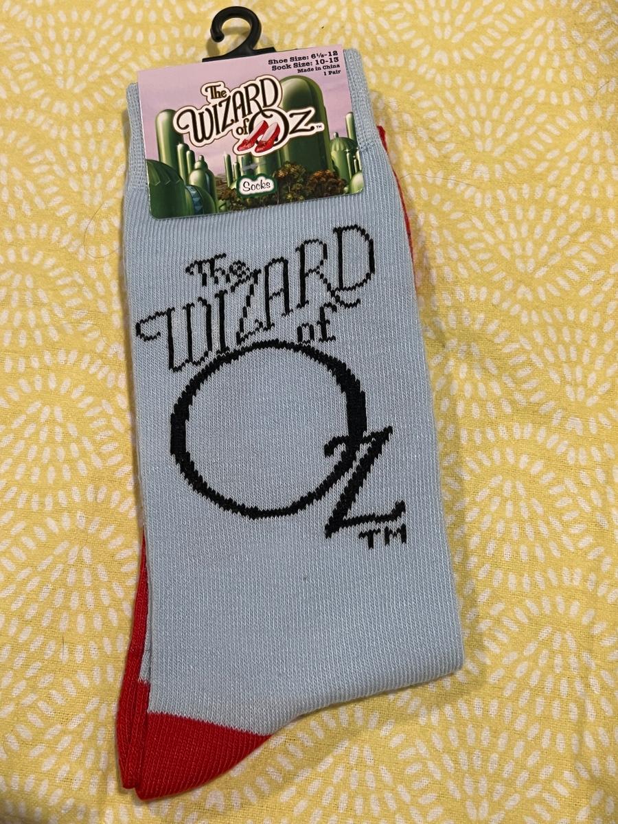 Wizard of Oz crew socks 1-pair