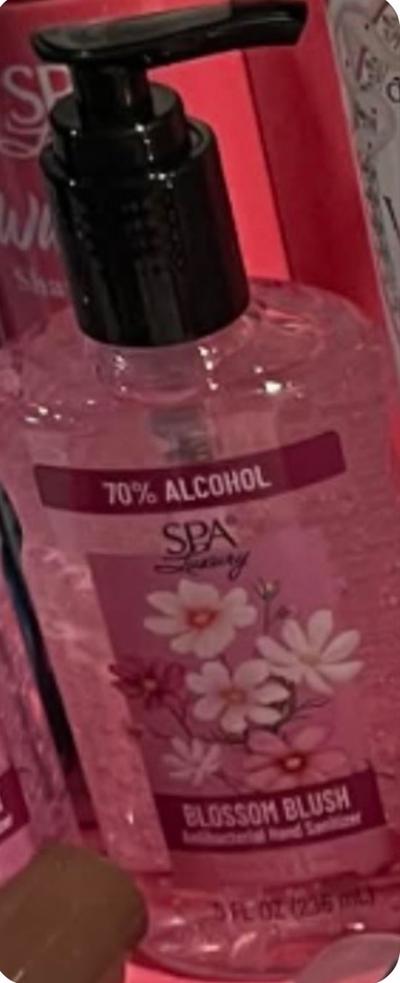 SPA Beauty Blossom Blush 70% Alcohol Hand Sanitizer 8 Fl Oz