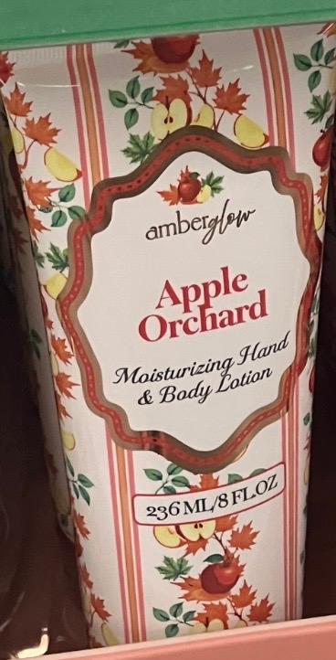 Amber Glow Apple Orchard Moisturizing Hand & Body Lotion 8oz