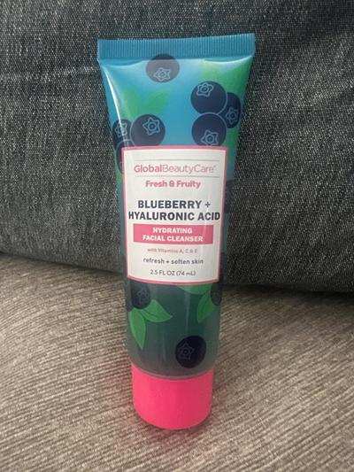Global Beauty Care Blueberry + Hyaluronic Acid Hydrating Facial Cleanser 2.5oz