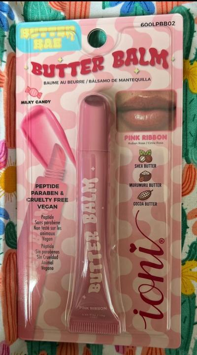 Ioni Butter Balm Pink Ribbon Lip Balm