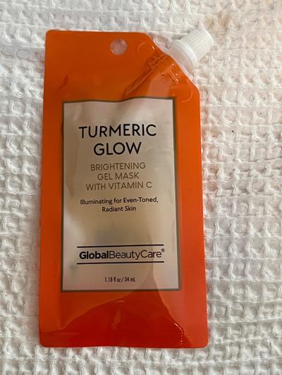 Global Beauty Care Turmeric Glow Brightening Gel Mask with Vitamin C