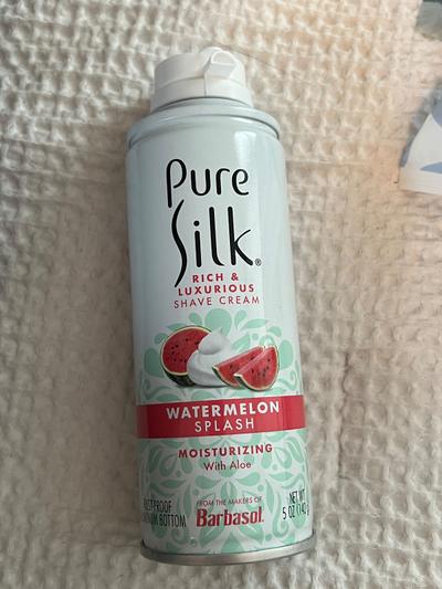 Pure Silk Watermelon Splash Shave Cream with Aloe 5oz