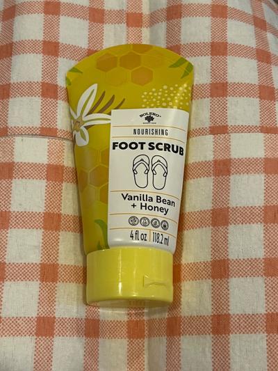 Bolero Beverly Hills Nourishing Foot Scrub Vanilla Bean + Honey 4oz