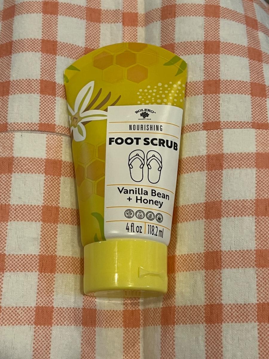 Bolero Beverly Hills Nourishing Foot Scrub Vanilla Bean + Honey 4oz