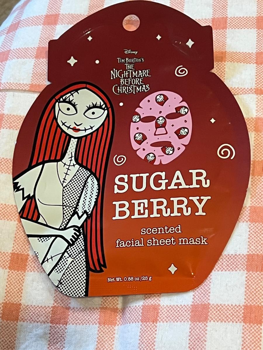 Nightmare Before Christmas Sally Sugar Berry Facial Sheet Mask