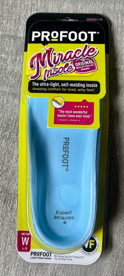 ProFoot Miracle Insole Women's 6-10