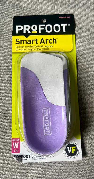 ProFoot Smart Arch Orthotic Insoles Womens 6-10