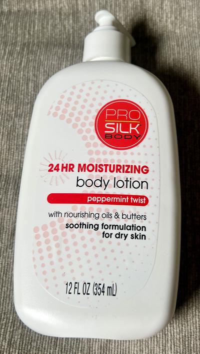 Pro Silk Body 24HR Moisturizing Body Lotion Peppermint Twist 12oz