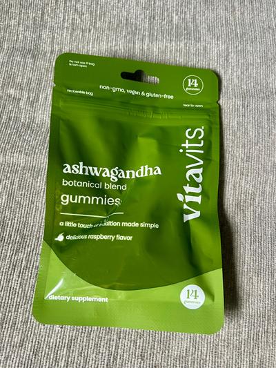 VitaVits Ashwagandha Botanical Blend Gummies 14ct