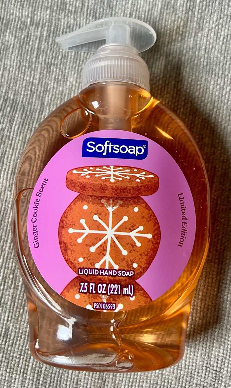 Softsoap Ginger Cookie Scent Liquid Hand Soap 7.5oz Limited Edition