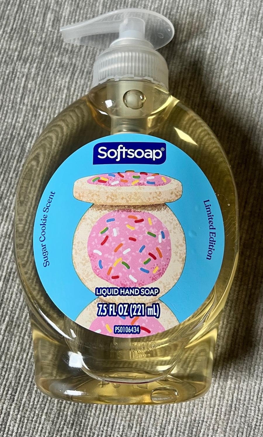 Softsoap Sugar Cookie Scent Liquid Hand Soap Limited Edition 7.5oz