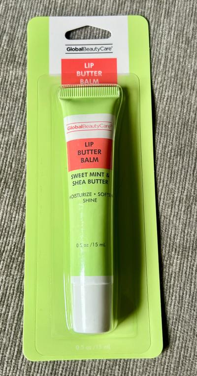 Global Beauty Care Lip Butter Balm Sweet Mint & Shea Butter