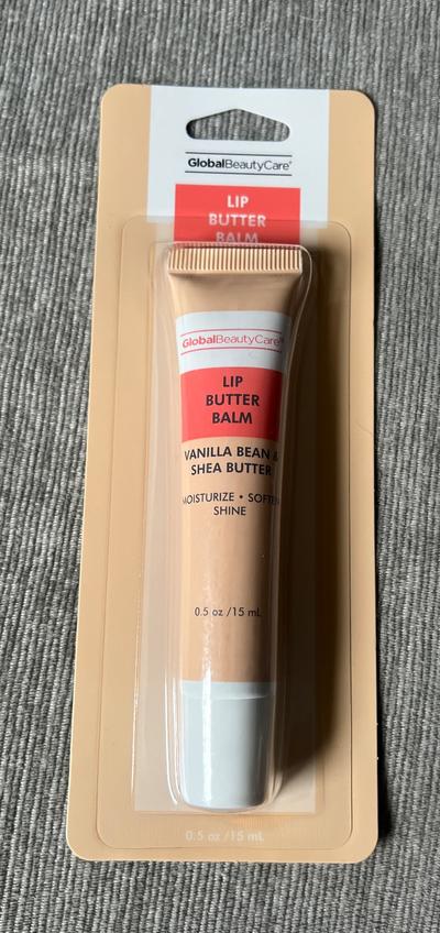 Global Beauty Care Lip Butter Balm Vanilla Bean & Shea Butter