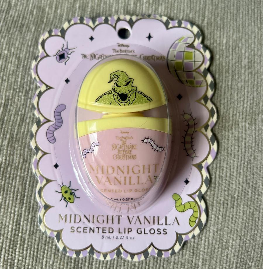 Nightmare Before Christmas Midnight Vanilla Scented Lip Gloss