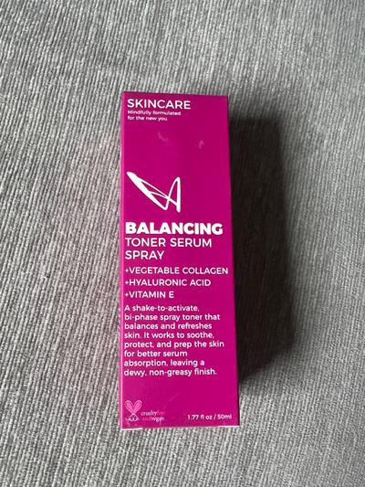 Balancing Toner Serum Spray with Hyaluronic Acid & Vitamin E 50ml